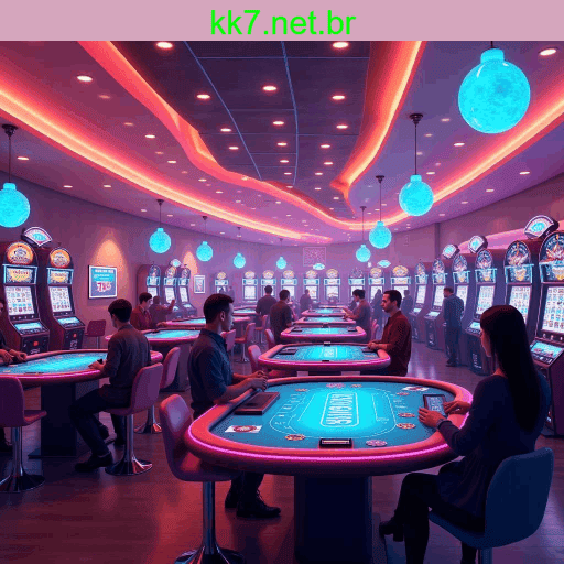 KK7 com 50+ mesas de cassino ao vivo em HD 4K.