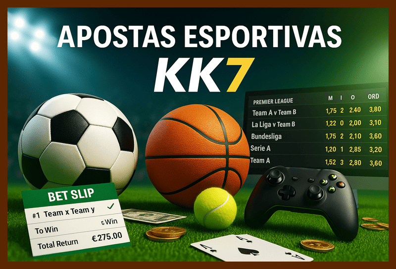 Apostas esportivas no cassino online KK7